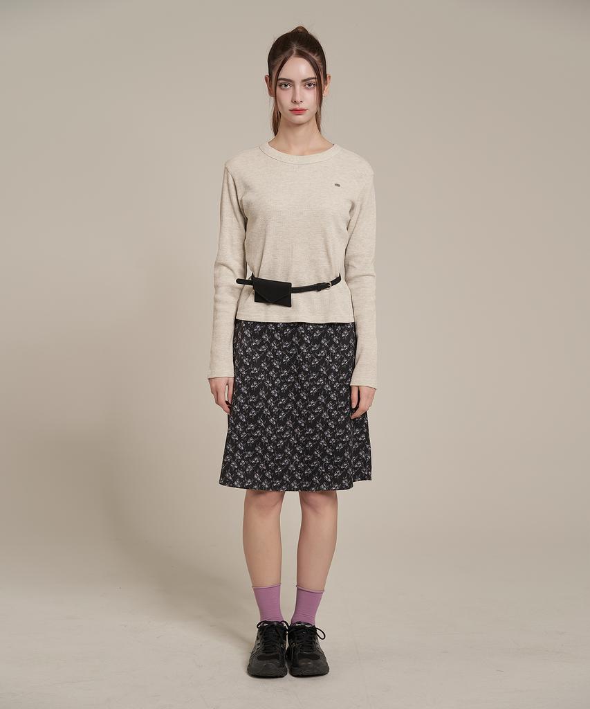 Waffle T-shirt Iteoneolmomeonteu _ Овсяный