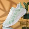 Весна Новая Женская Обувь Дышащая Сетка Flyknit Обувь Мягкая Подошва Большая Повседневная Обувь для Мамы