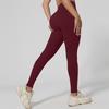 Women's Fashion Solid Color Yoga Pants High Waisted Skinny Sweatpants Fitness Pants