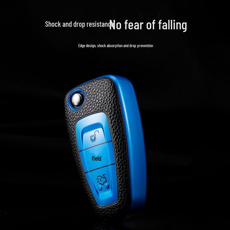 Чехол для ключа Ford Kuga '13-'19 / Focus '17-'18 с пряжкой