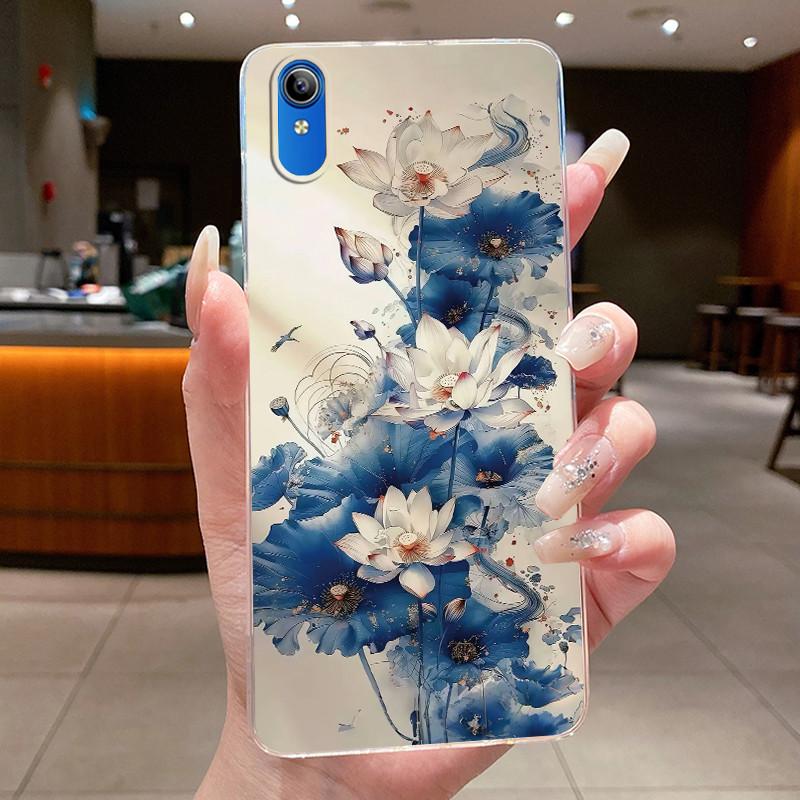 Чехол для vivo Y91C Y90 Y1s vivo 2015 1820 Чехол для телефона Роскошный Дракон Милый Крутой Мальчики Девочки Прозрачный Мягкий силикон Задняя крышка