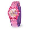 Детские пластиковые часы-учитель времени, аналоговые кварцевые, с нейлоновым ремешком, розовые,