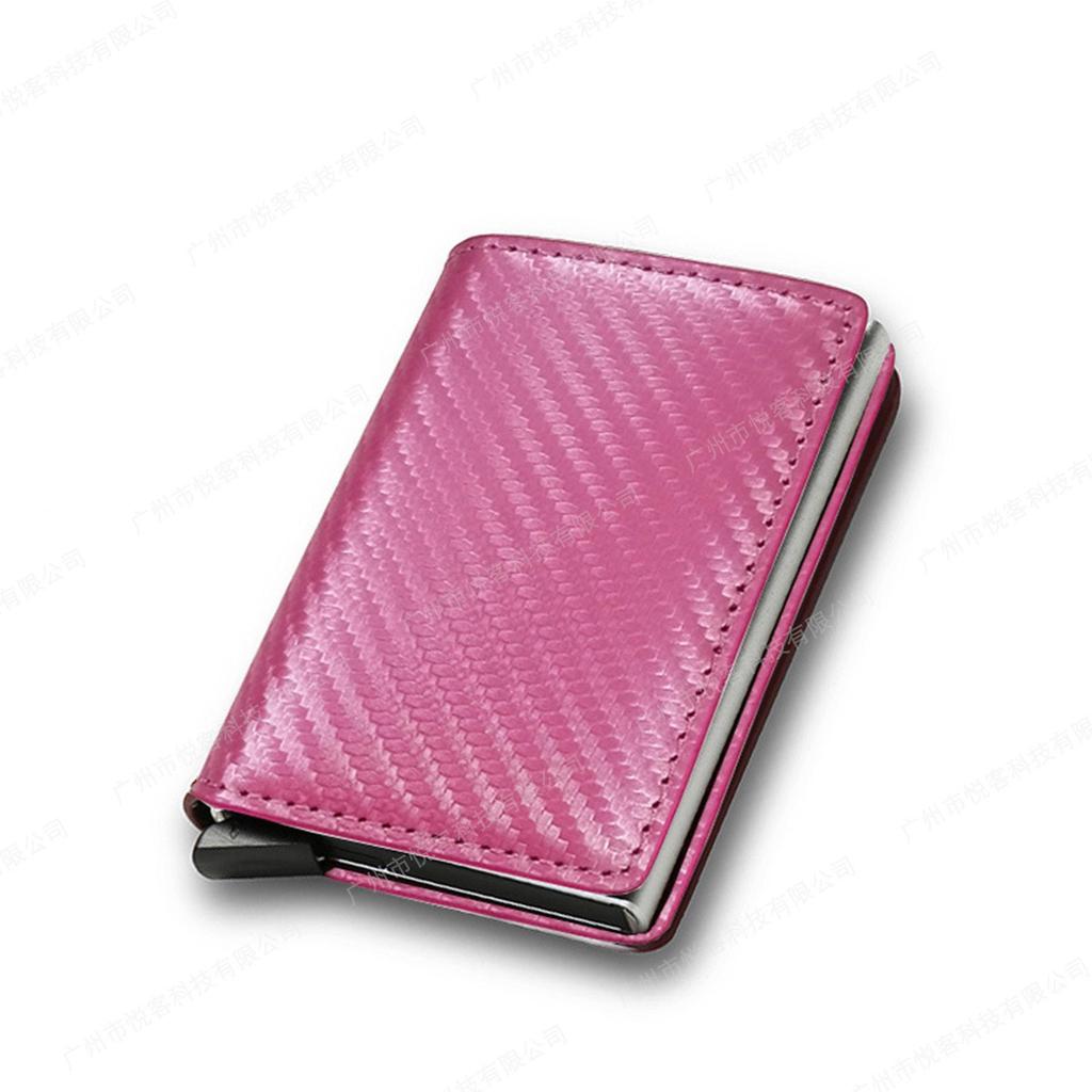 Ultra-Thin Men's Anti-Skimming Carbon Fiber RFID Wallet