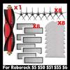 Для Roborock S5 S50 S51 S55 S6 S60 S6 запасные части для пылесоса HEPA, ткань для швабры, боковая/основная щетка, аксессуары