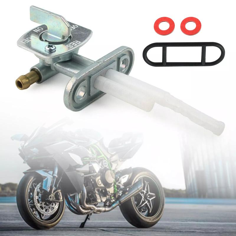 1PCS Motorcycle Petrol Fuel Tap Tank Valve Petcock Replacement For Kawasaki Bayou KLF220 KLF300 KLF400 Motorcycle Fuel Parts
