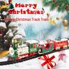 DIY Electric Track Train Christmas Gift Toy for Parent-Child Interaction