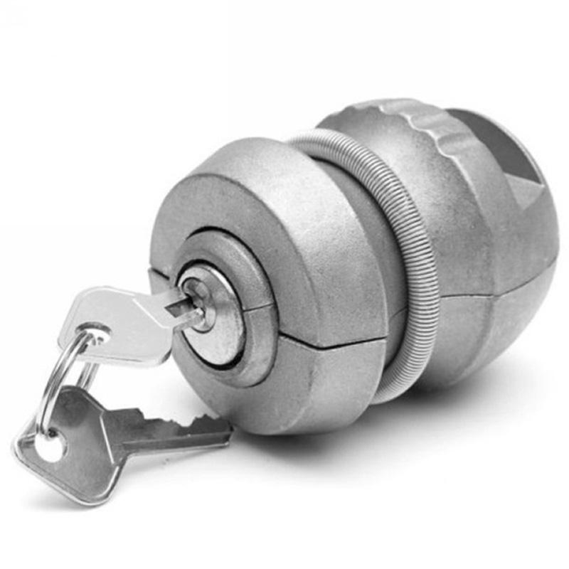 1 шт., универсальный замок для прицепа, сцепной замок, фаркоп, шаровой замок, замок для каравана