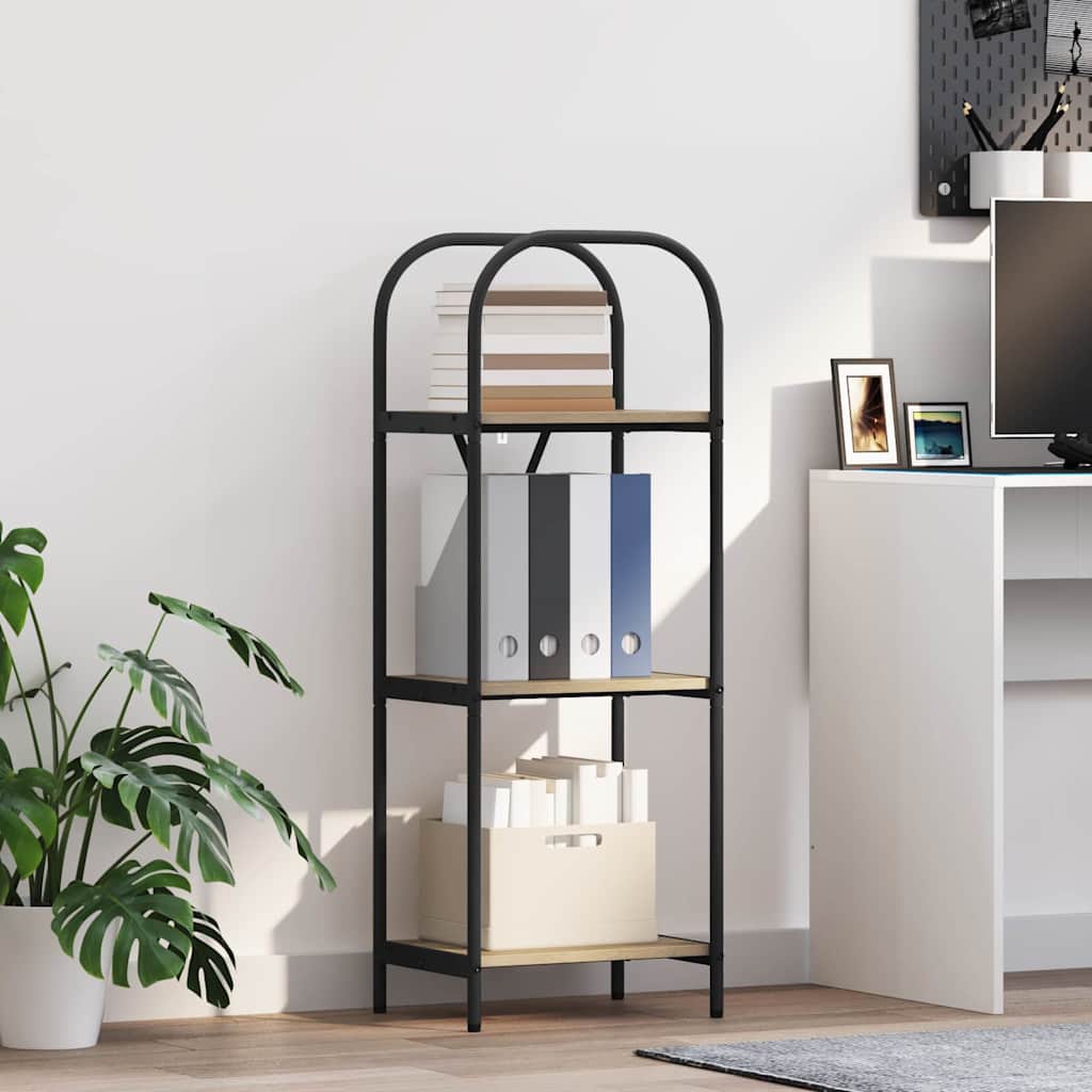 Bookshelf Sonoma Oak 40 x 30 x 109 cm Particleboard