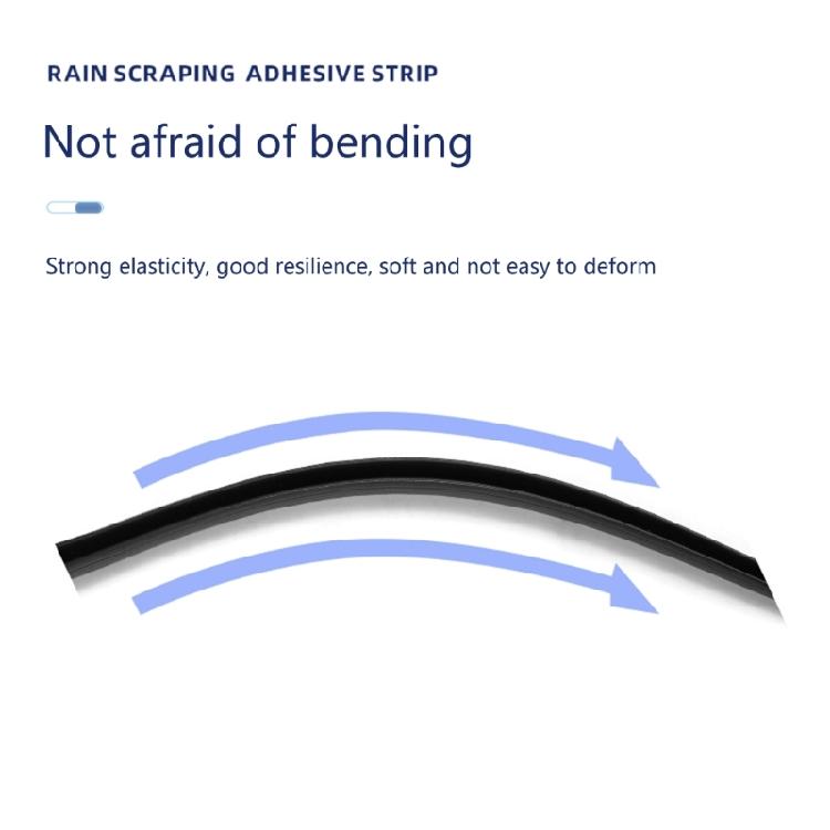 Car Side Window Wipers Glass Scraper Offering Efficient Cleaning & Quiet  Functionality for Better Driving Experience