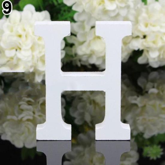 Freestanding Wood Wooden Letters Alphabet Bridal Wedding Party Home Shop Decor