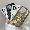 Чехлы для телефонов LZ5 Butterfly Black Gold Snake Clear Soft Wave для iPhone 15 13 Pro Max 12 mini 14 8 Plus XS Max XR 6 Защитная задняя крышка