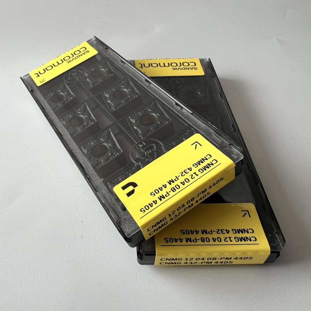 SANDVIK / CNMG120408-PM 4405 / Original Swedish hard alloy blade 10 Pcs