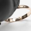 CARTIER Trinity Ring 0.1" band K18 Gold (YGxPGxWG) #7.0(US Size) 4.7g Women Used