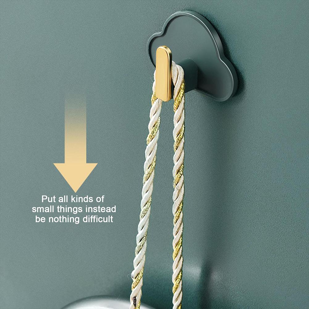 Крючки для подвешивания облаков, форма, держатель для ключей в прихожую, самоклеящиеся крючки без сверления, декор для кухни, ванной комнаты, настенное хранение