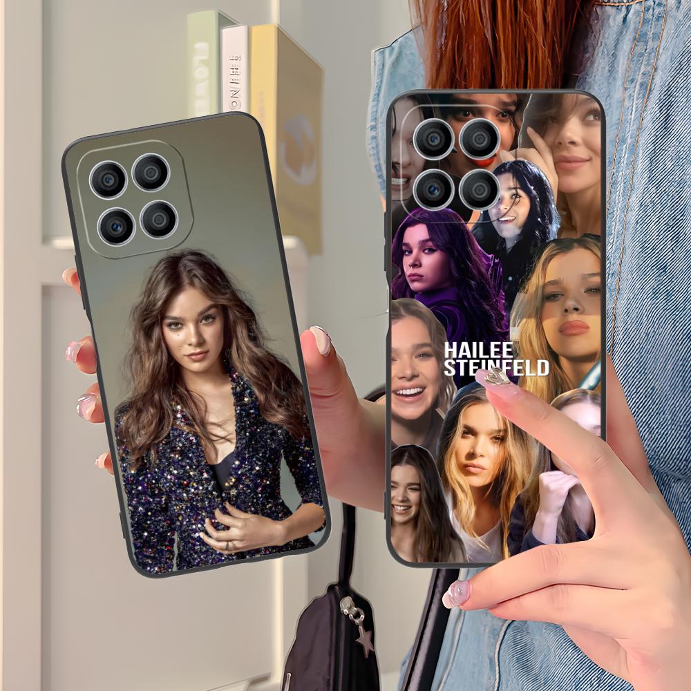 Матовый чехол из ТПУ для мобильного телефона Hailee Steinfeld для Honor 90 80 70 60 50 30 20 10 9 8 7 Pro S SE Lite 5G, цветной чехол с принтом