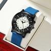 Men's Watch Fashion Large Dial Men's Silicone Strap Quartz Watch