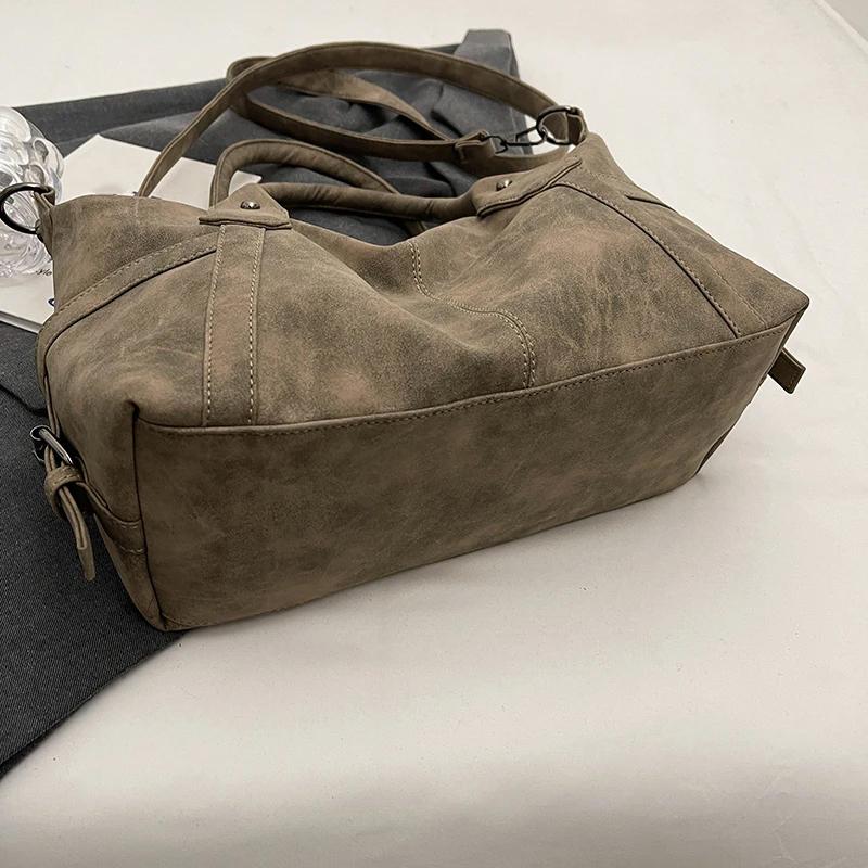 Винтажные женские сумки через плечо из искусственной кожи, модная сумка под мышку большой вместимости, женская сумка кроссбоди, сумки KTY