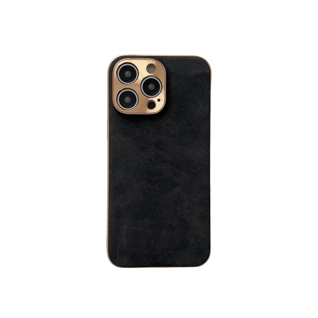 Кожаный чехол для телефона iPhone 13 11 12 14 15 Pro Max 15 Plus с гальваническим покрытием, чехол из овчины для телефона IPHON 13 14 15 Promax