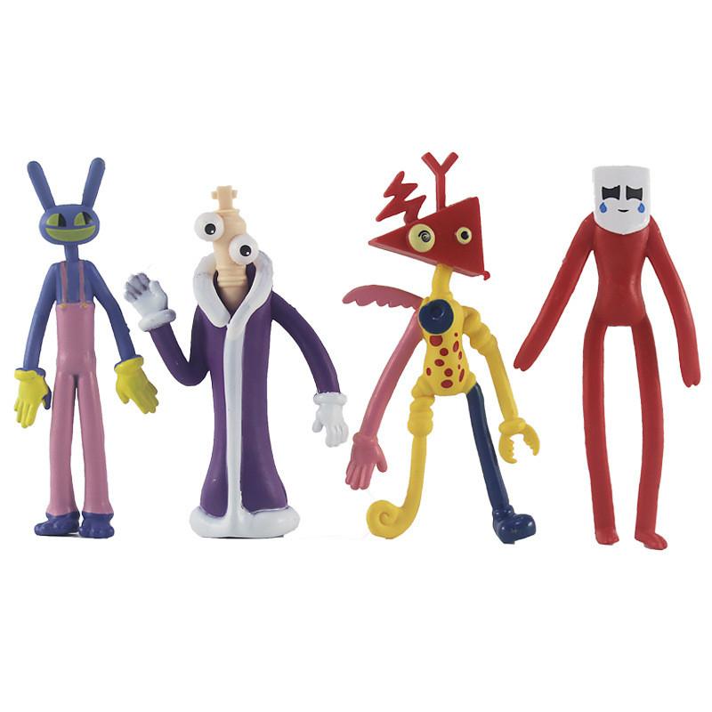 Красочные ПВХ мультяшные фигурки из Волшебного Цирка Чисел для модного украшения автомобиля