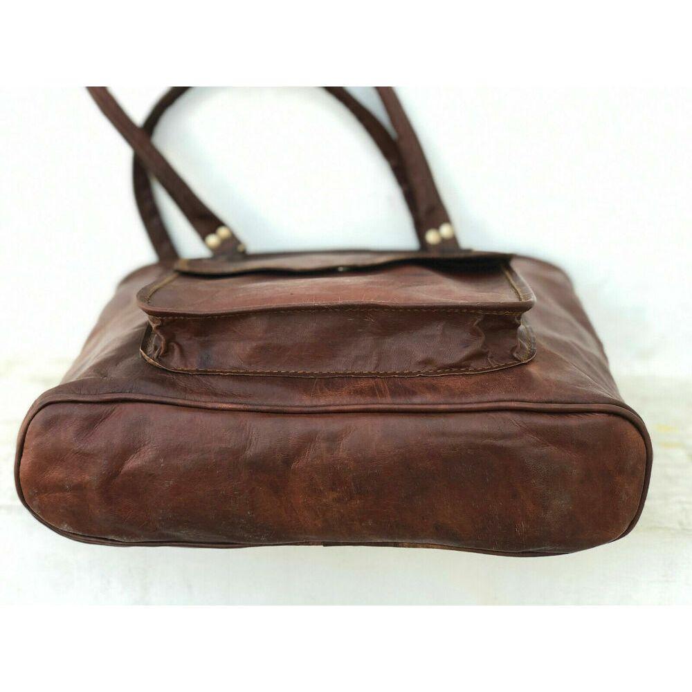 Сумочка-кошелек из натуральной кожи, сумка через плечо для путешествий, винтажная женская сумка-тоут