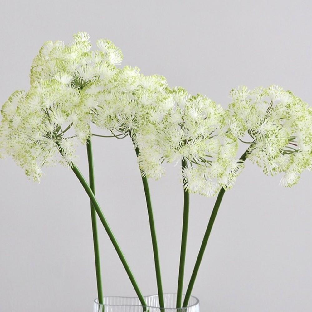 Simulation Fake Onion Flower Green Artificial Faux Dandelion Plants  Home Decor