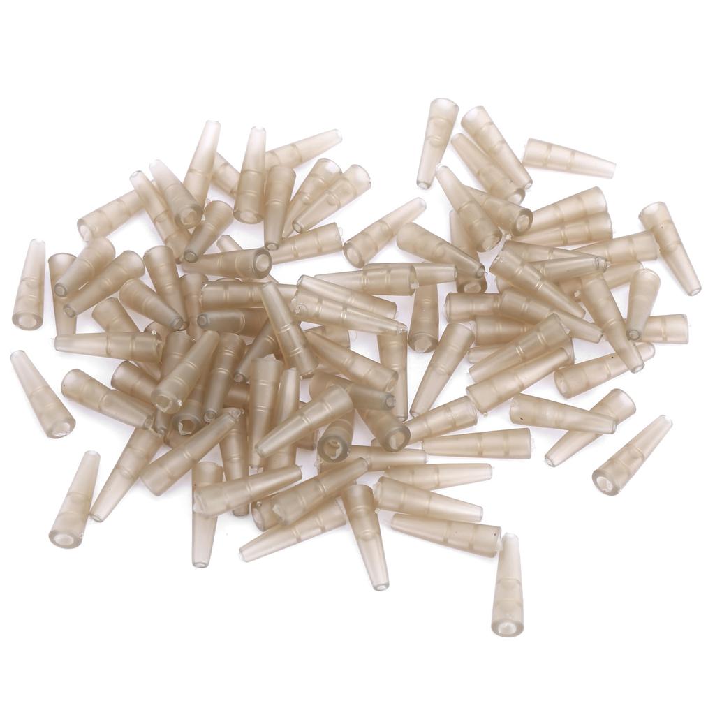 100 Sets 35MM Carp Fishing Fixing Line Connector Sleeve Clip Tackle Accessory