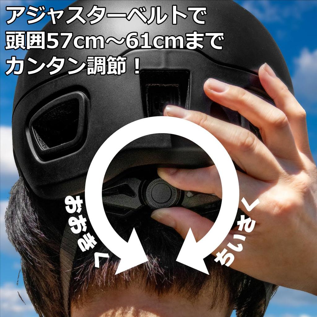 Aqua Dream Bicycle Helmet IMA82101 Platinum Cycling Helmet CE Safety Standard Cleared Lightweight and Durable Unisex Design One Size Fits All Black