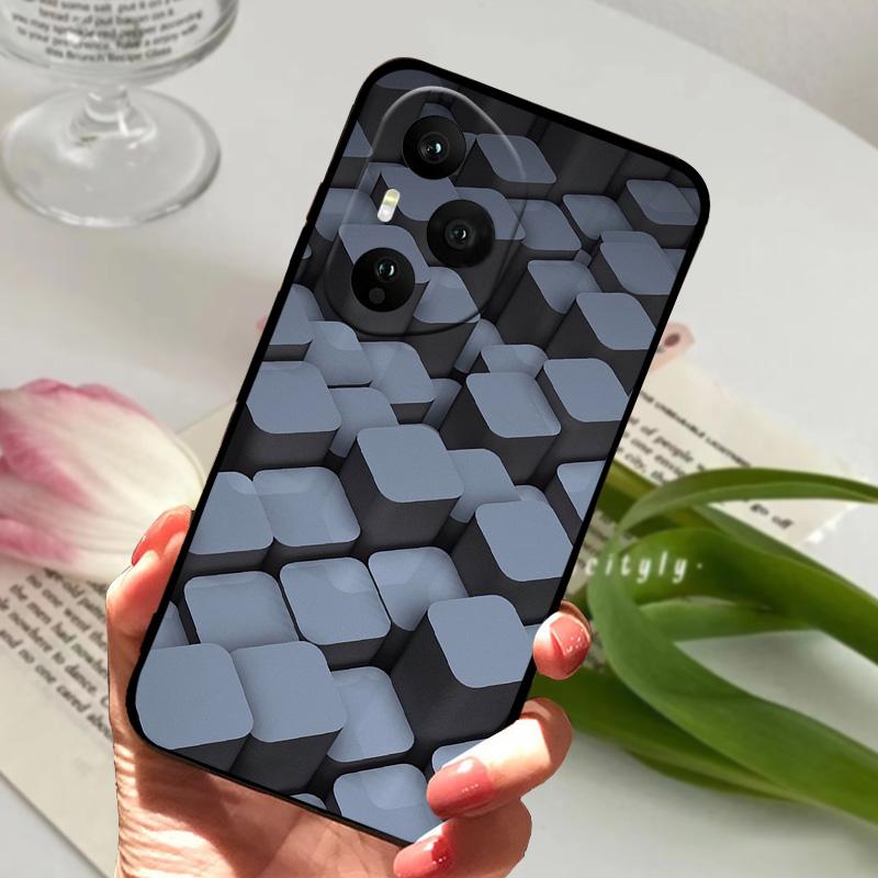 Чехол для Honor 400 Pro Fundas Роскошный Мягкий Силикон ТПУ Задняя Крышка Для Honor 400 Чехол для Телефона Полностью Защитный Корпус Бампер Honor400