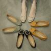 Flat-soled Single Shoes Women's Ladyshoes New Trendy Shoes Versatile Square Head Soft Sole Shallow Mouth Autumn Shoes