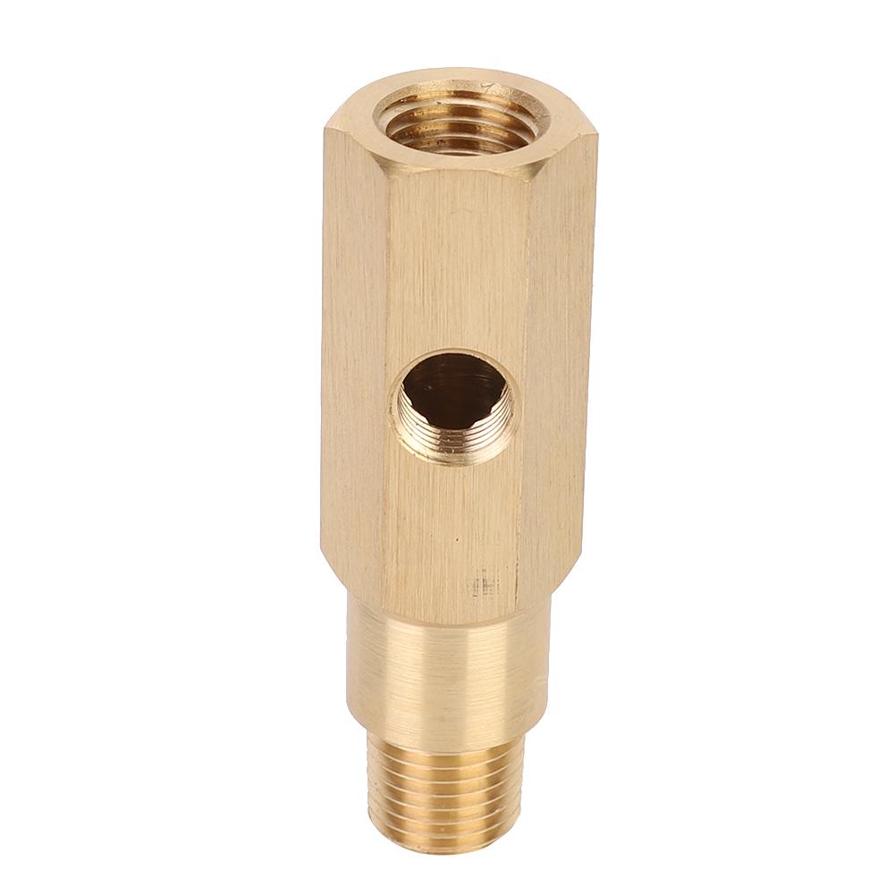 Адаптер датчика давления масла 1/4 NPT Латунный тройник Подходит для Ford Falcon BA BF FG 4.0 и V8