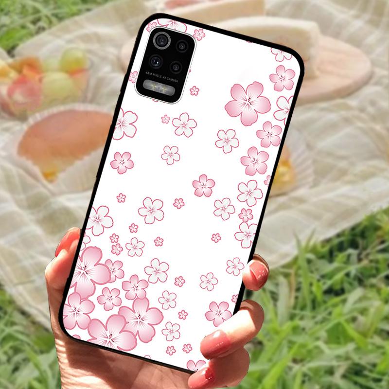 For LG K52 Q52 K62 4G Case Silicone Soft TPU Black Bumper Cover For LG K62+ Coque K62 Plus 4G Fashion Phone Protective Fundas