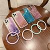 Xiaomi 12 Quicksand Case for 11 Pro, Max2, CC9, 8 - Simple Design for Female Youth with Hand Ring.