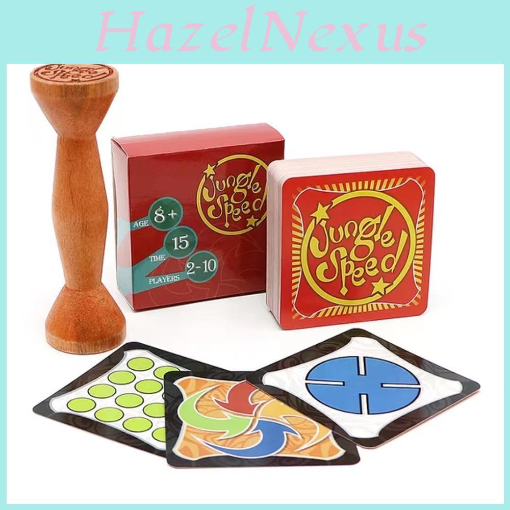 Jungle Speed Игрушка Колода для переноски с двуязычными правилами для семейных и вечериночных игр