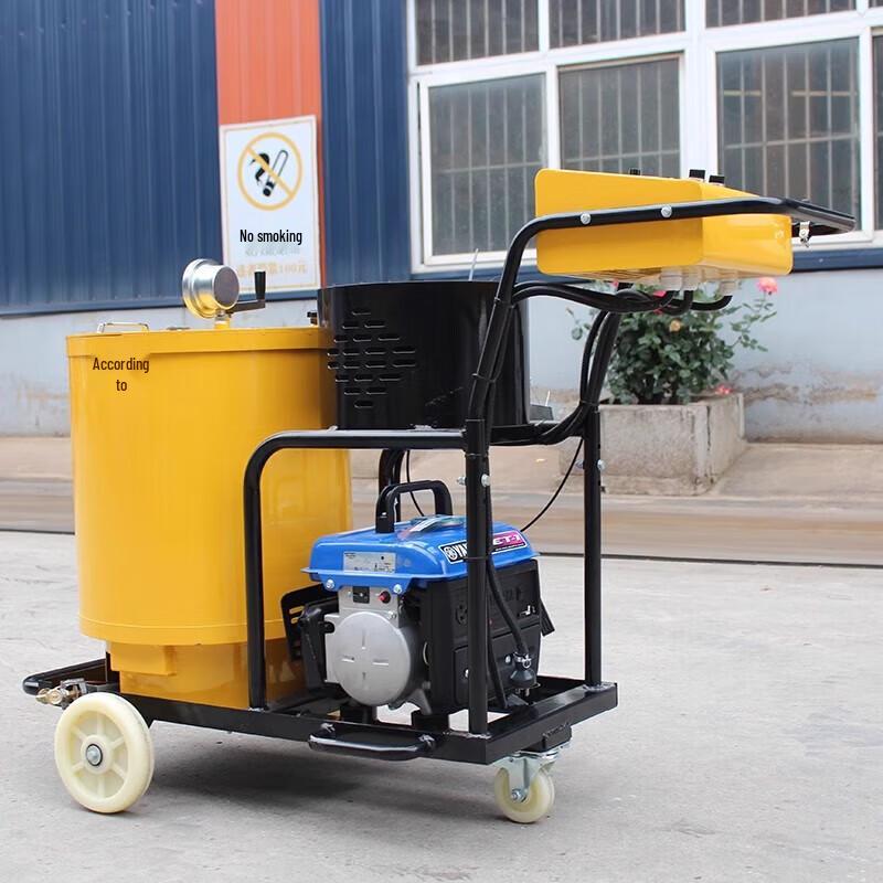 Xijiaer 100L Hand-Push Asphalt Road Joint Sealing Machine CN plug (adapter included)