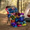 Blox Fruits Theme Printed Blanket - Perfect for Couch, Bed, Travel & Outdoor Use | Machine Washable, Cozy & Durable.