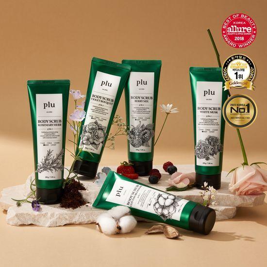 Plu Original Body Scrub 200g (4 Types, Choose 1)