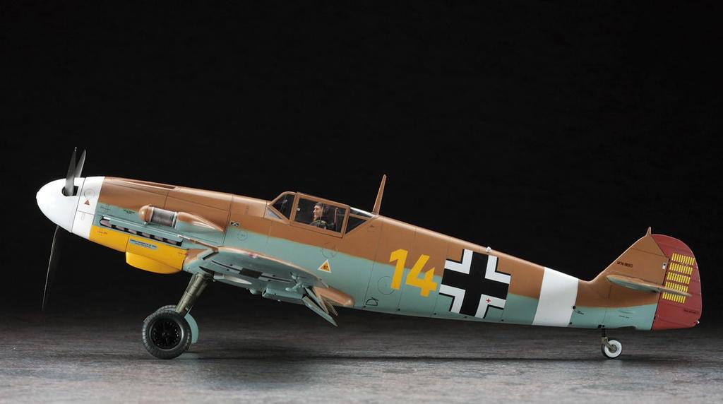 Hasegawa Масштабная модель самолета Messerschmitt Tropical ВВС Германии Пластиковый набор ST31 1/32 Bf109F-4