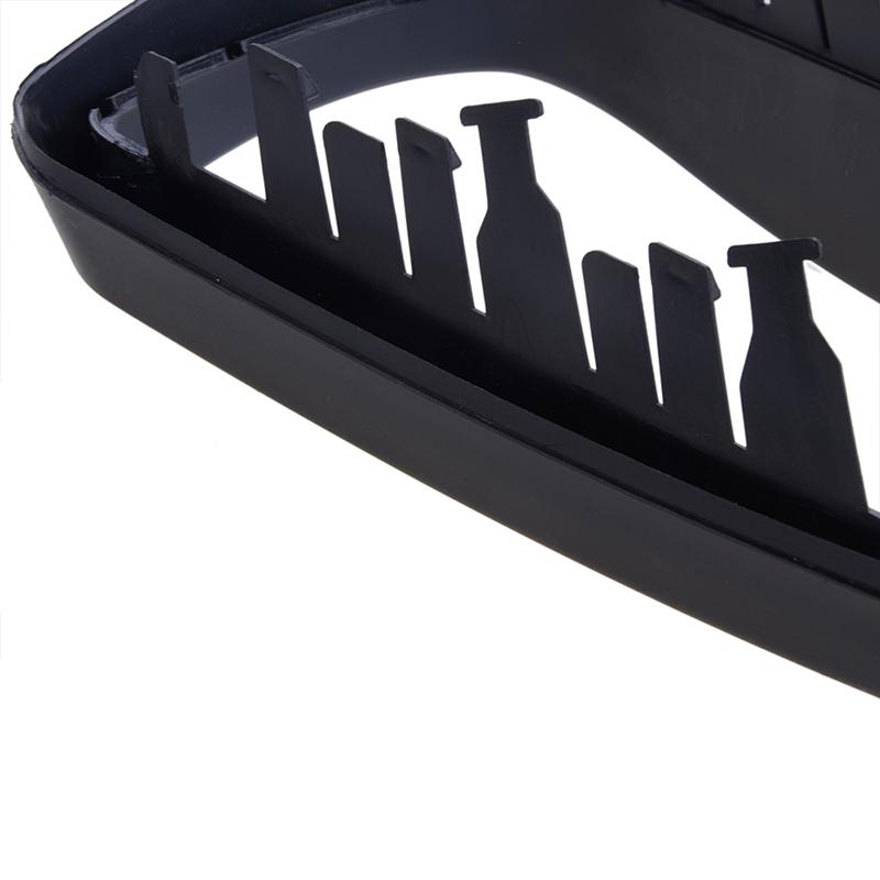 Черная рамка зеркала заднего вида, накладное кольцо бокового зеркала заднего вида для BMW E53 X5 1999-2006 годов, автомобильные аксессуары