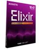 Струны для акустической гитары Elixir NANOWEB 8020 Bronze Extra Light .010-.047 #11002 []