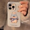Applicable To Apple 16 Mobile Phone Case 17promax Cute Penguin Baby Iphone14 Three Dimensional 13 Couple 12 Silicone