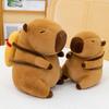 Backpack Baked Capybara Stuffed Toy Cuddly Sleeping Doll Children Birthday Gift