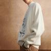 Свитер-пуловер с круглым вырезом и принтом Li Ning, унисекс-свитер Off-White AMBT235-3