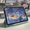Чехол для iPad 2022 Pro 11, милый чехол для iPad, чехол с подставкой для карандашей, тройной чехол с милым животным, 2019, 2020, 10,2, 7/8, 2018, 9,7, 5/6, с подставкой для карандашей
