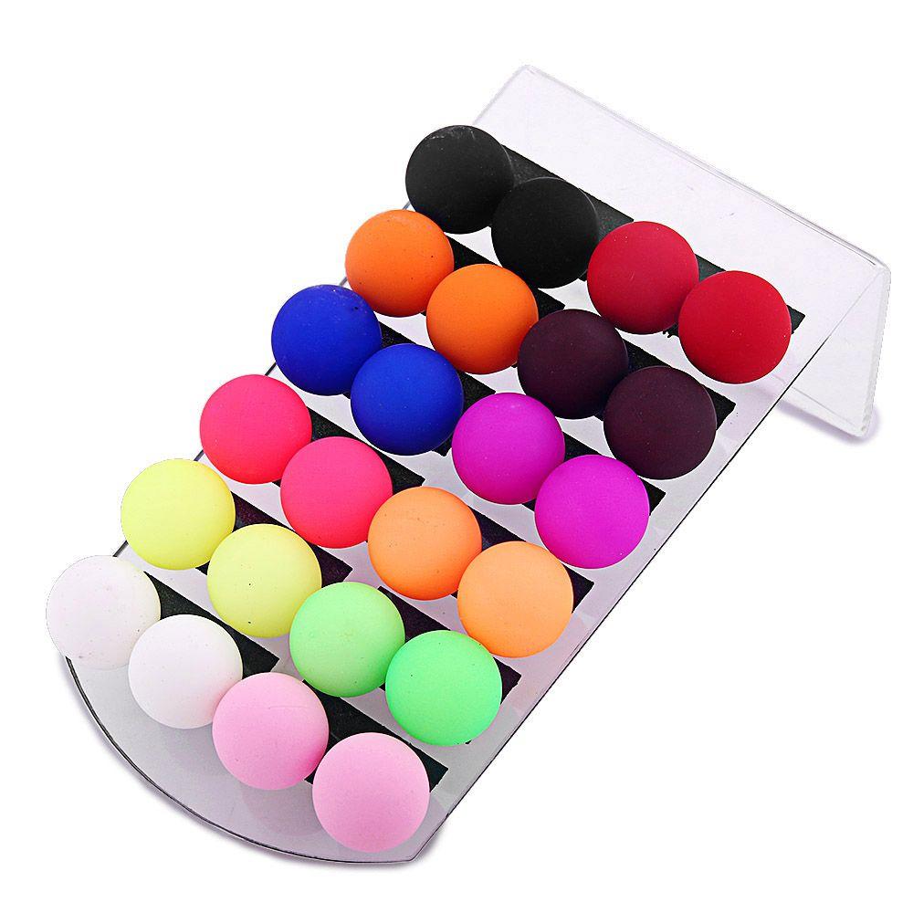 Gift Round Ball CandyColor Korean Acrylic Drop Earrings Fashion Accessories Jewelry Stud Earrings