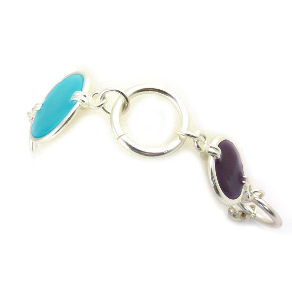 Dolce Vita [K2699] - Дизайнерский браслет "Раскраска" сине-фиолетовый