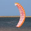 1.4m Colorful Double Flying Line Wing Kite Stunt Power Kite Soft Giant Flying Kite Sports Beach Kite