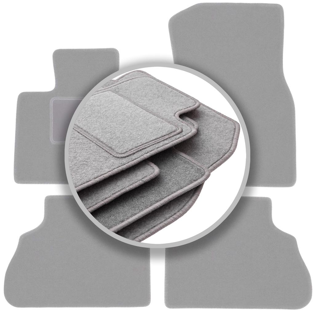 Gray car mats for: BMW X5 G05 SUV (2018-)