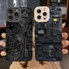 Creative Circuit Board Pattern Phone Case For Xiaomi Mi 14T 13T 12T Pro 14 13 12 11 Lite 5G NE Poco F6 F5 X5 M6 Pro Soft Cover