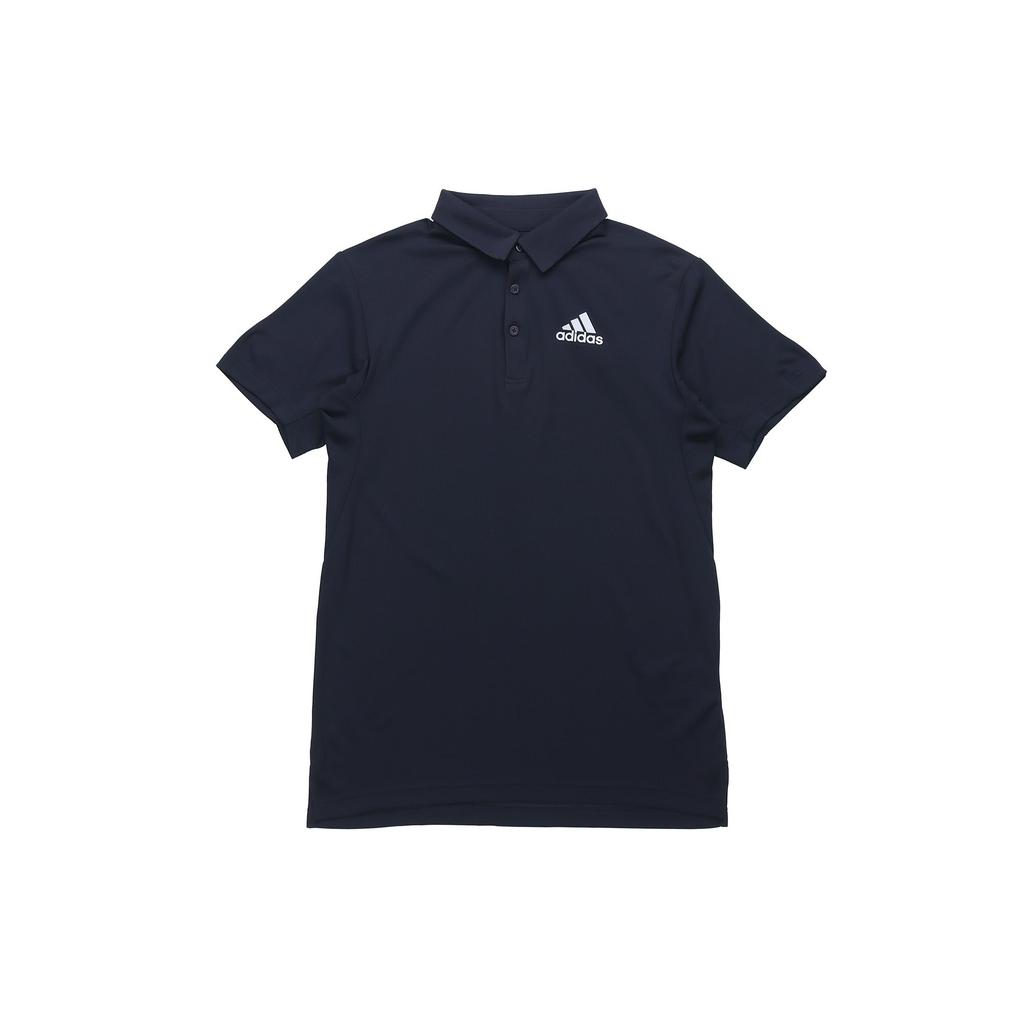 Adidas Polo Shirts Men's Blue Polo Collar Moderate Straight Fit FS3777