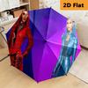 1pc Descendants umbrella Portable 8-rib structure suitable for all seasons, home, travel, outdoor umbrella